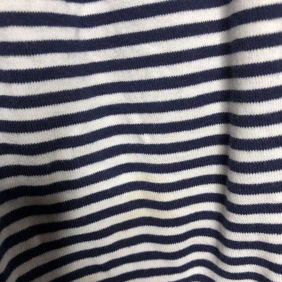 Hanna Andersson Girl's Blue Stripe Dress Size 160 - Picture 5 of 9